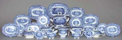 Miniature Dinner Service c1850